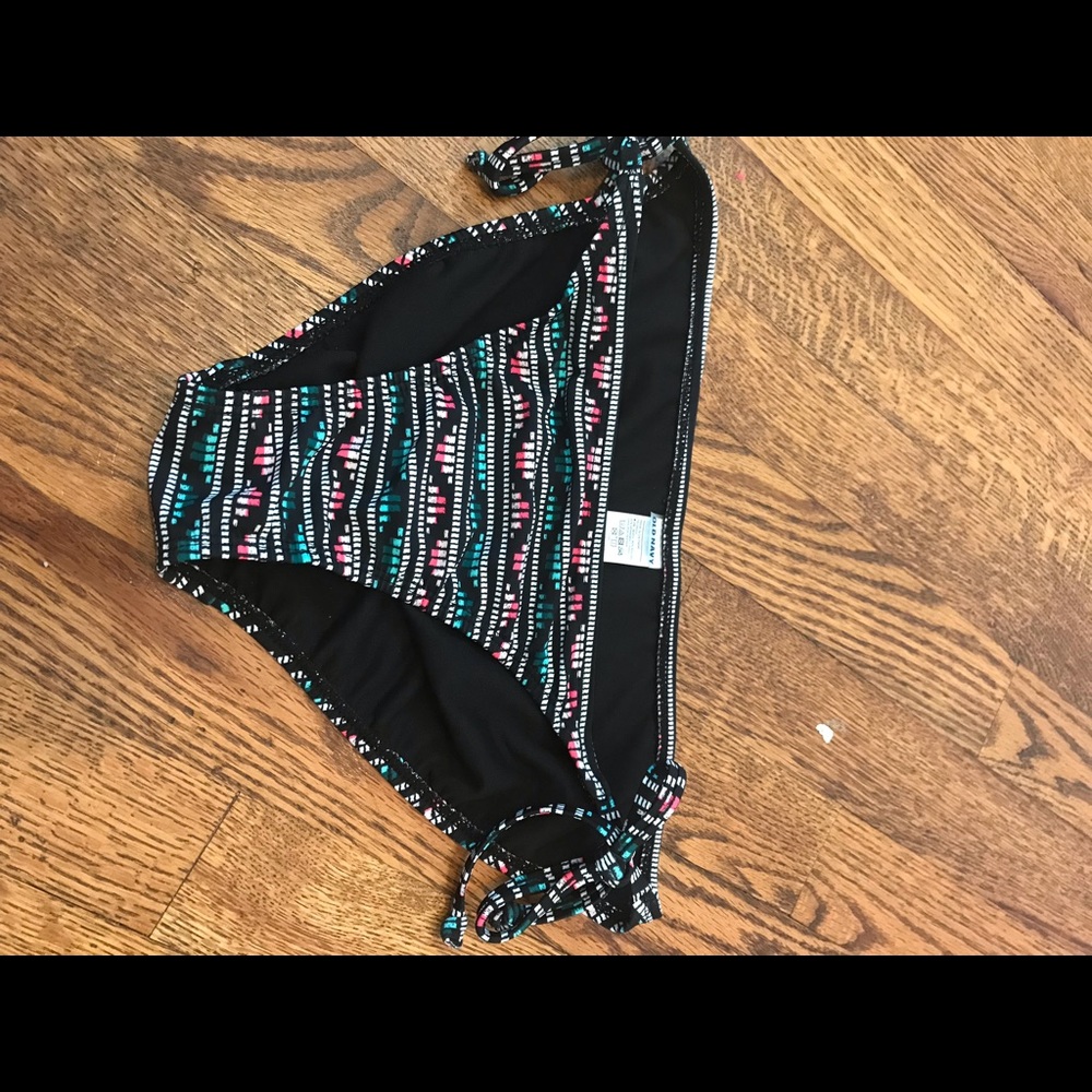 Printed bikini bottoms